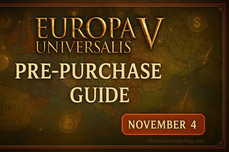 EU5 Pre-Order