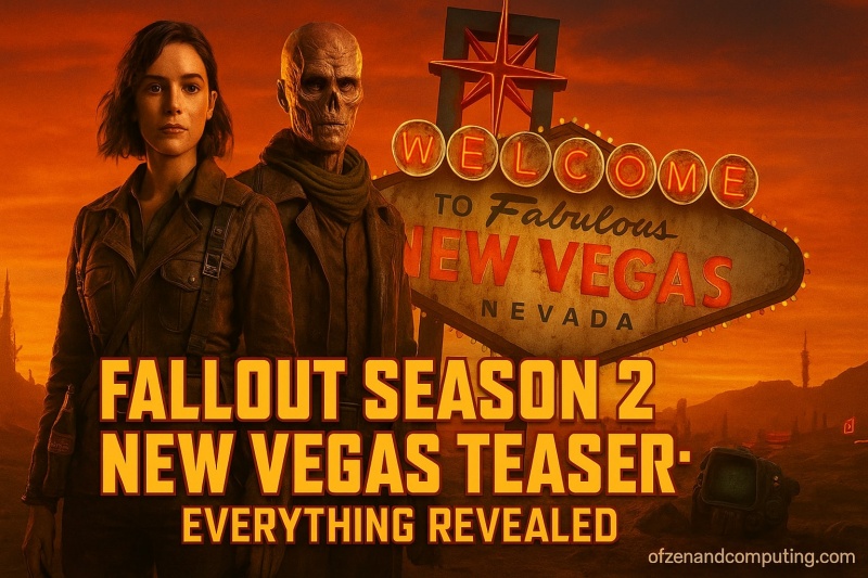 Fallout Season 2 New Vegas Teaser