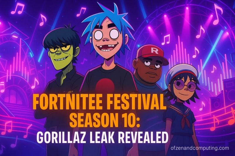 Fortnite Festival Season 10 Gorillaz Guide