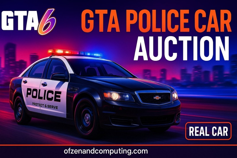 GTA 6 Real Police Car Auction