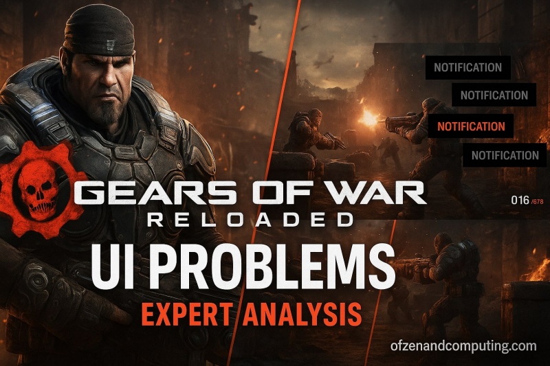 Gears of War Reloaded UI Problems Guide