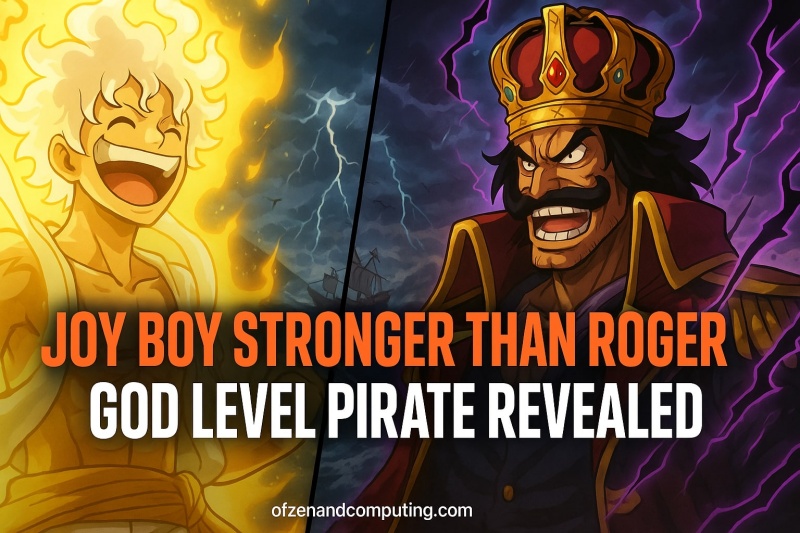 God Level Pirate Joy Boy Crushes Roger