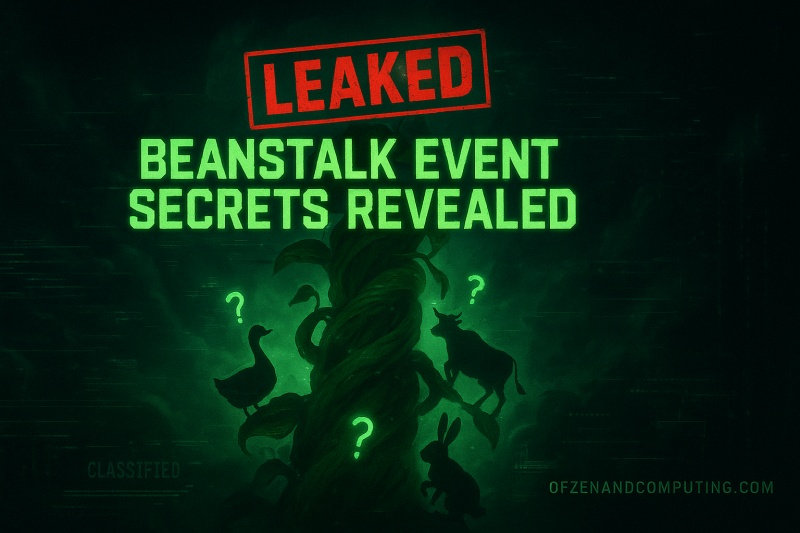 Grow a Garden Beanstalk Event LEAKED