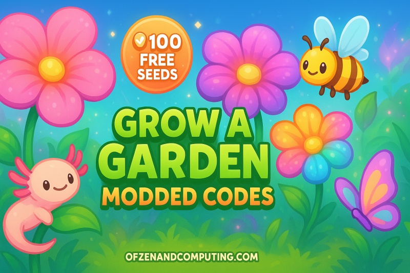 Grow a Garden Modded Codes 2025