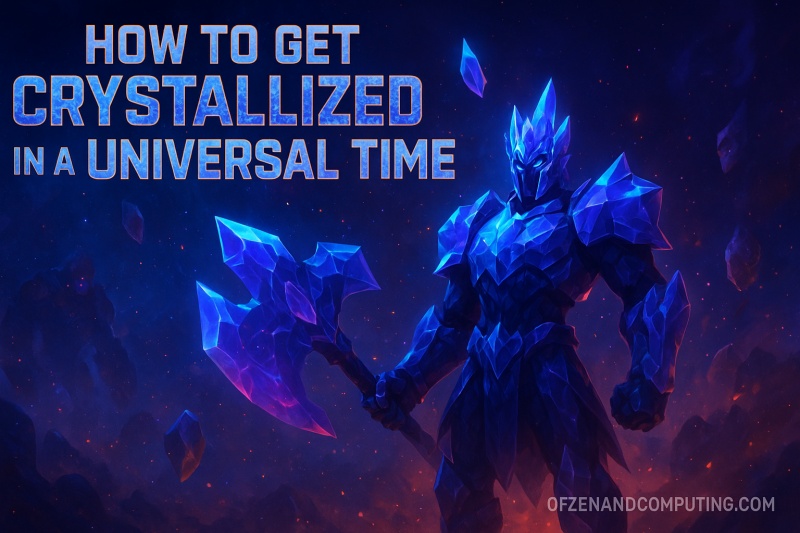 How to Get Crystallized in A Universal Time