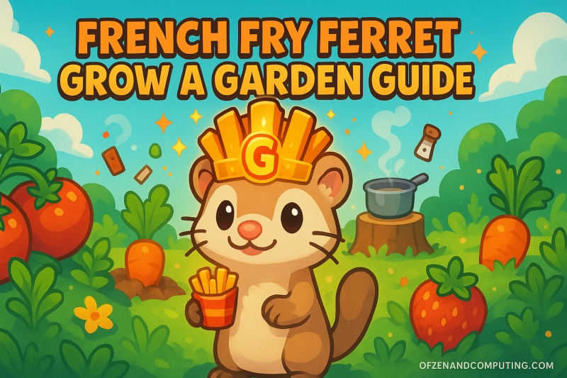 How to Get French Fry Ferret in Grow a Garden