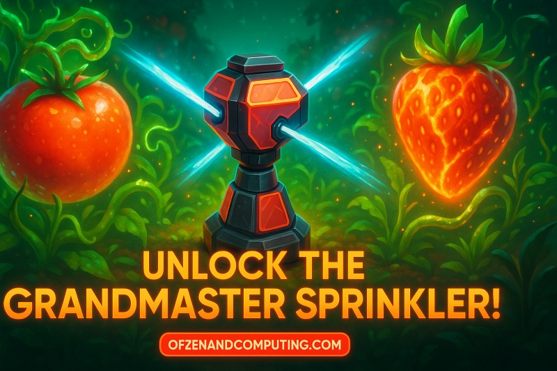 How to Get Grandmaster Sprinkler in Grow a Garden
