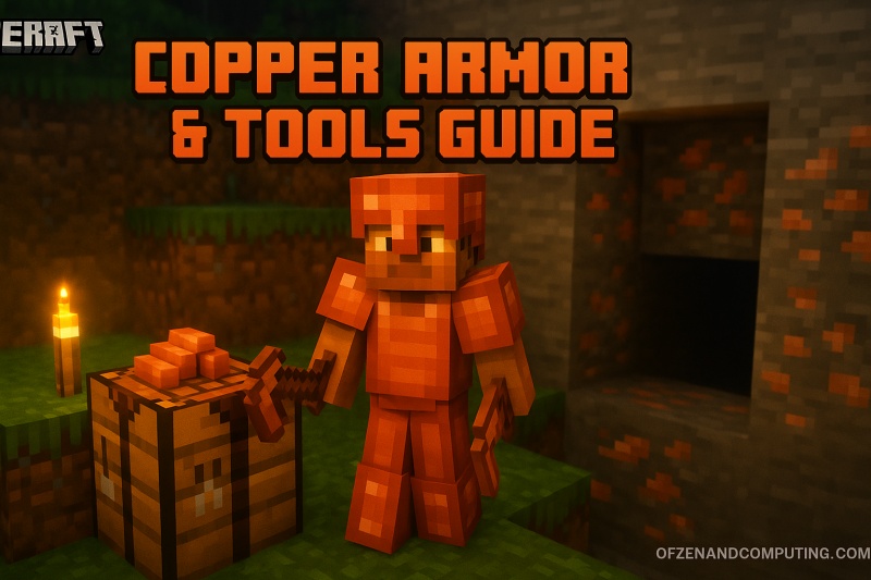 How to Make Copper Armor and Tools in Minecraft