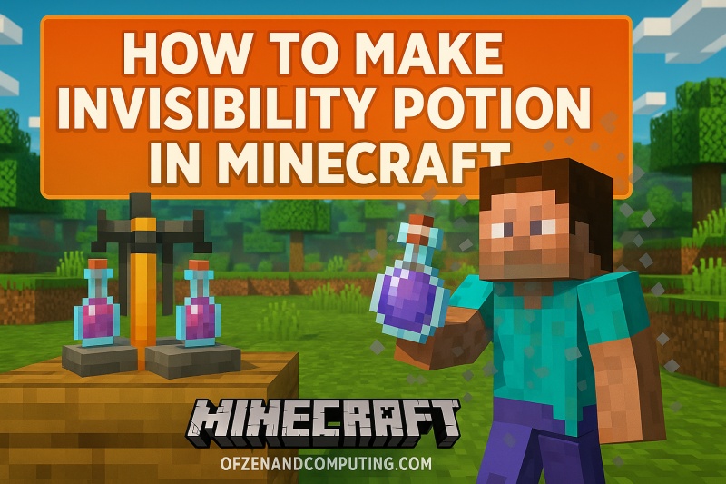 How to Make Potion of Invisibility in Minecraft