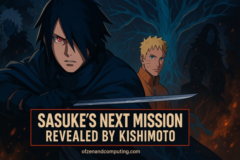 Kishimoto Reveals Sasuke's Next Mission