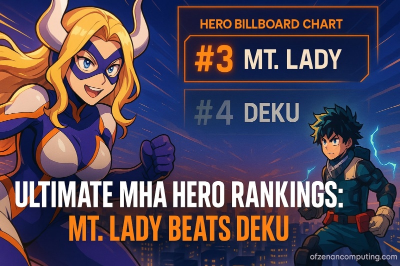 MHA Hero Rankings