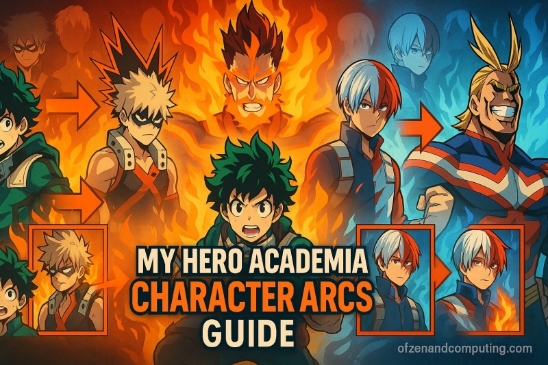 My Hero Academia Character Arcs