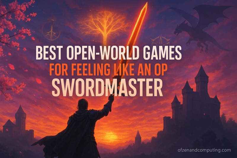 OP Swordmaster Open-World Games