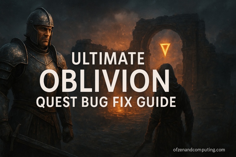 Oblivion Remastered's Worst Bug