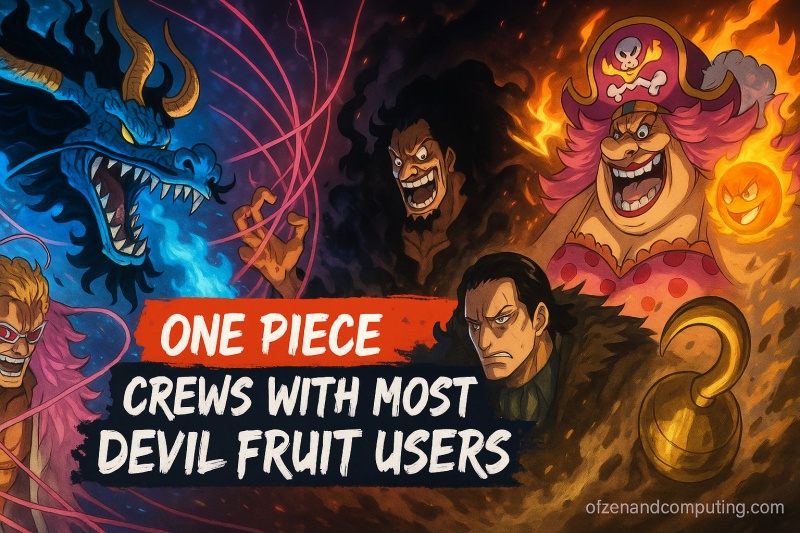 One Piece Crews With Most Devil Fruit Users