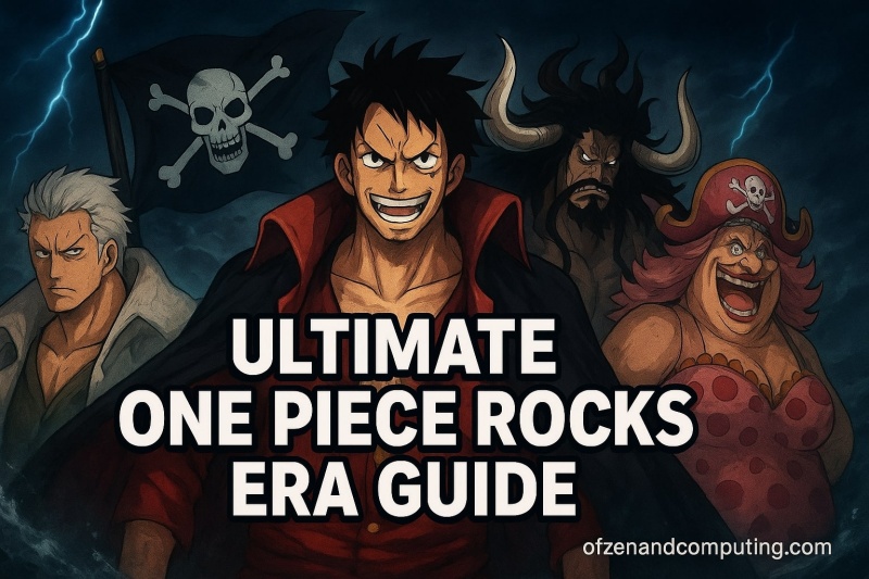 One Piece Rocks Pirates