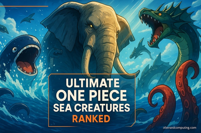 One Piece Sea Creatures Ranked