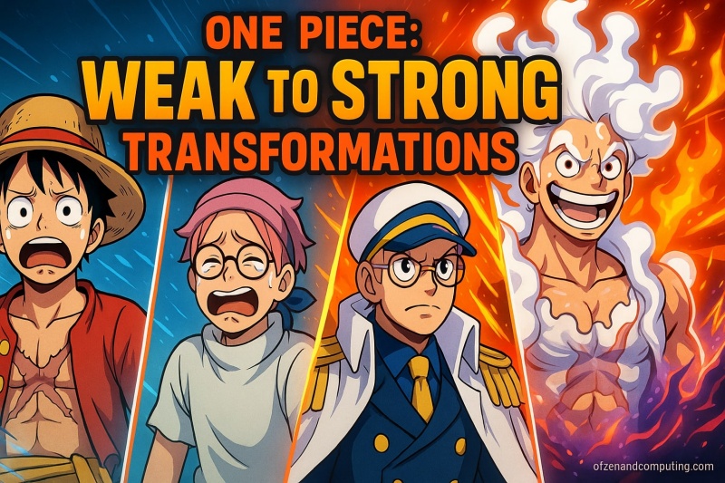 One Piece Weak to Strong Character