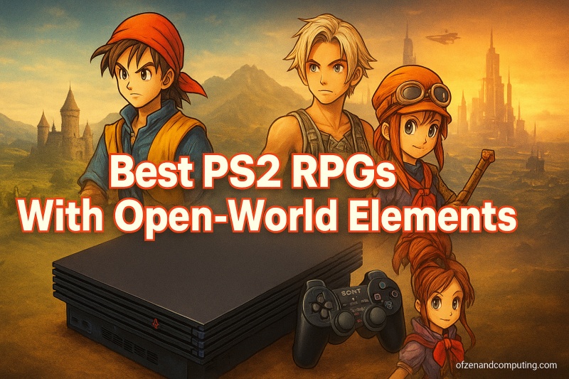 PS2 RPGs With Open-World Elements