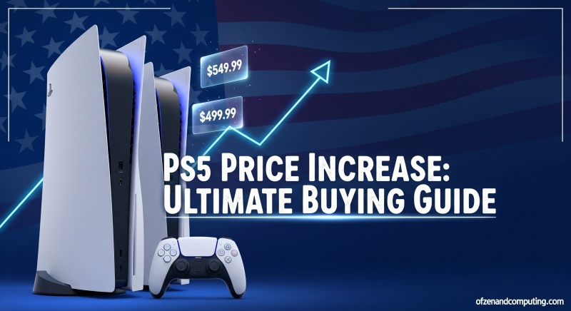 PS5 Price Increase