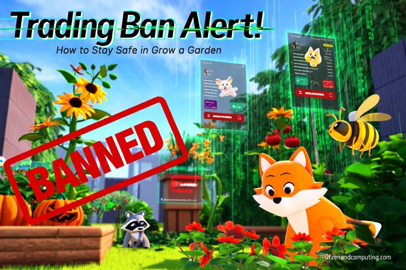 Players Get BANNED Trading in Grow a Garden