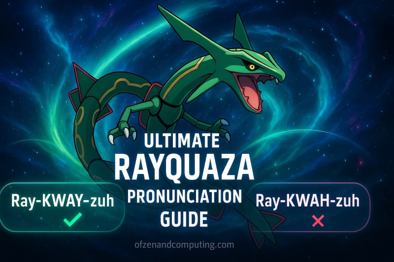 Pokemon Rayquaza Secret
