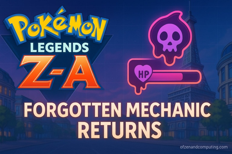 Pokemon Z-A Ultimate Poison Damage