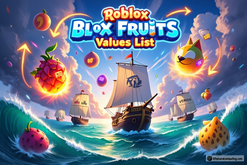 Roblox Blox Fruits Values List