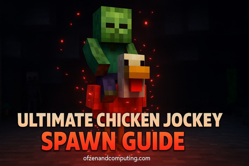 Spawning Chicken Jockeys in Minecraft