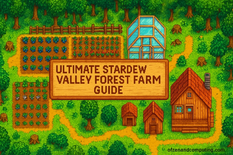 Stardew Valley Forest Farm Guide