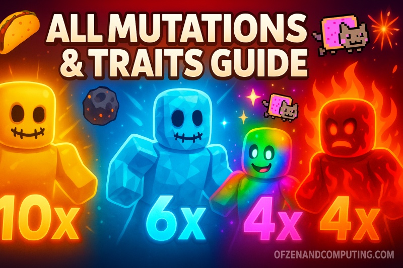 Steal a Brainrot Mutation and Traits 2025