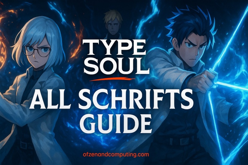 Type Soul All Schrifts