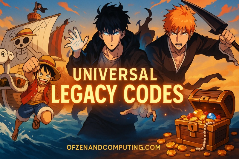 Universal Legacy Codes 2025