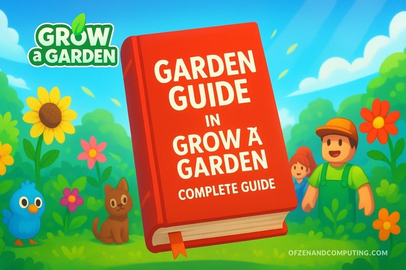 What is Garden Guide in Grow a Garden Roblox