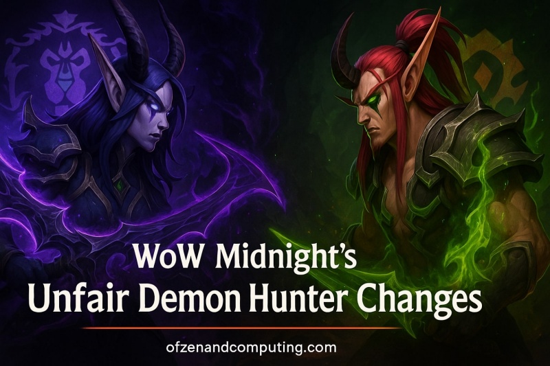 WoW Midnight's Unfair Demon Hunter