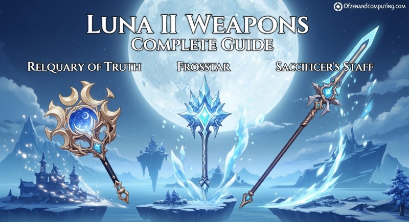 All New Genshin Impact Luna II Weapons