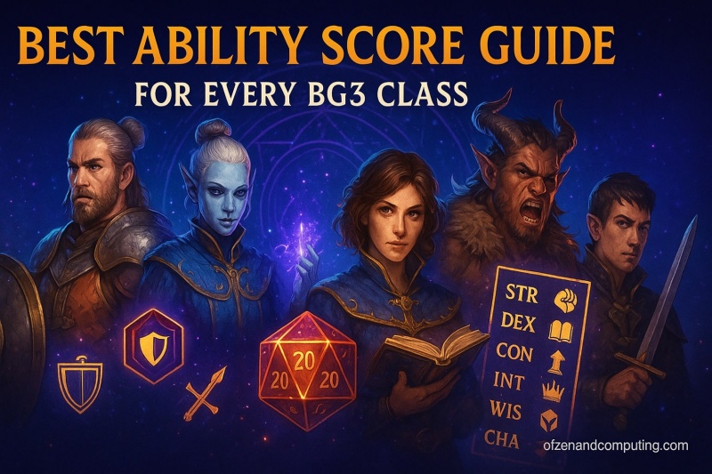 BG3 Ability Score Guide