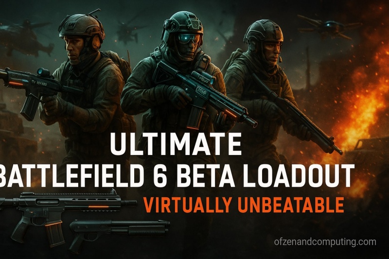 Battlefield 6 Beta Loadout