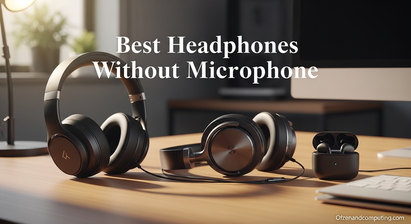 Best Headphones Without Microphone