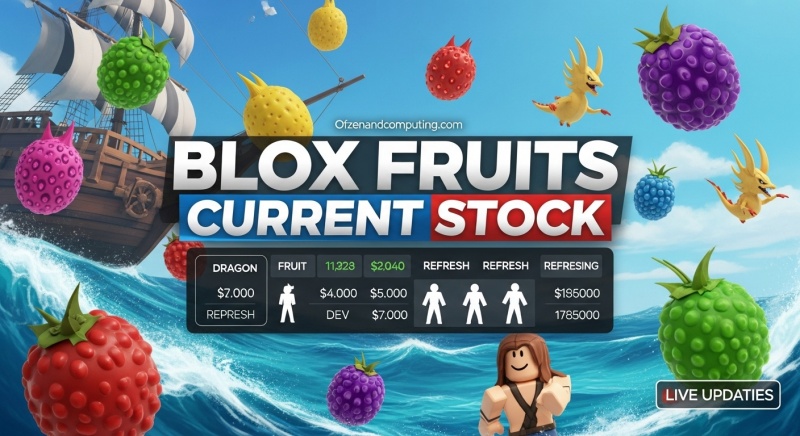Blox Fruits Stock Right Now