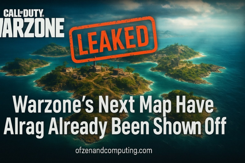 COD Warzone Avalon Map Leaked