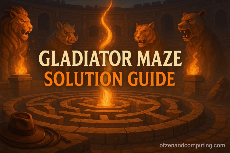 Complete Gladiator Maze Guide