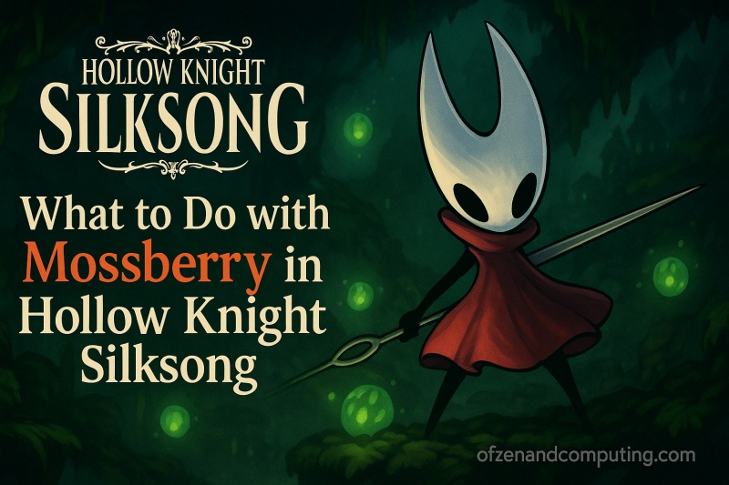 Complete Mossberry Quest Hollow Knight Silksong