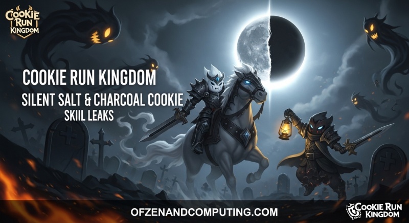 Cookie Run Kingdom Silent Salt & Charcoal Skill Leaks