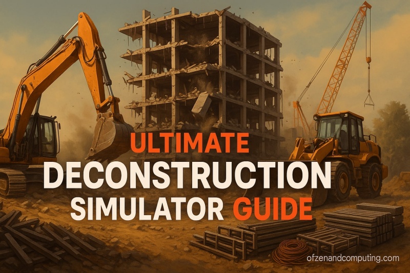 Deconstruction Simulator Guide