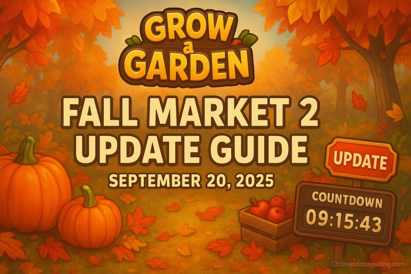 Fall Market 2 Update Grow a Garden
