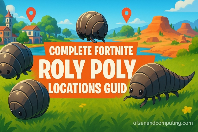 Fortnite Roly Poly Locations Guide