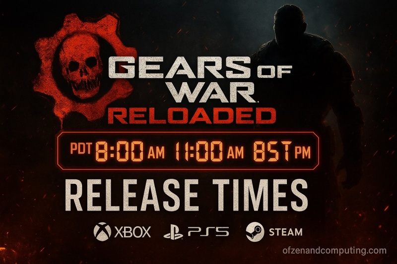 Gears of War Reloaded Release