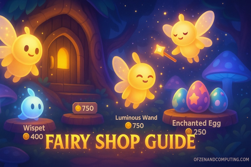 Grow a Garden Fairy Shop Guide