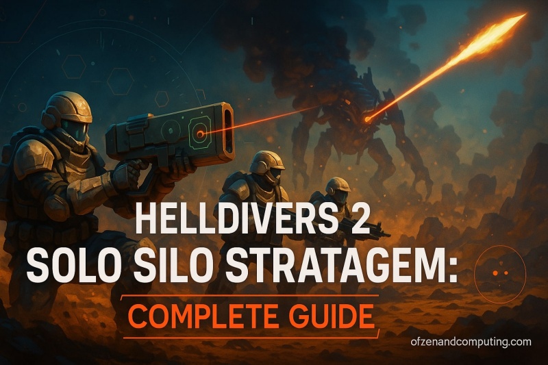 Helldivers 2 Solo Silo Guide